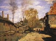 Claude Monet The Robec Stream Spain oil painting artist